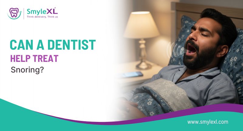 Can A Dentist Help Treat Snoring?