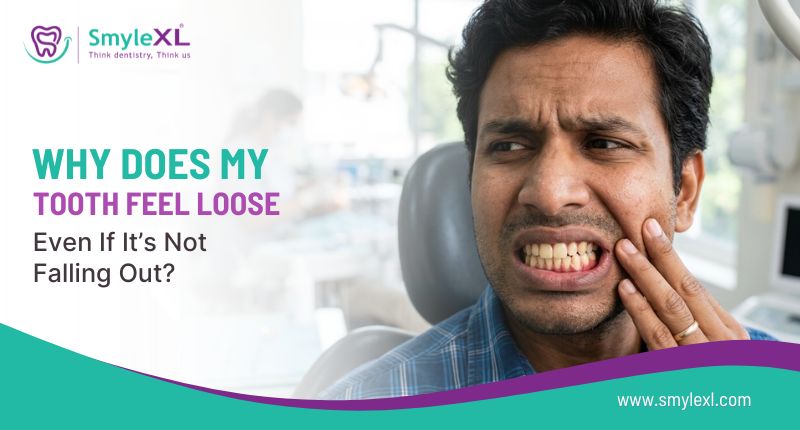 Why Does My Tooth Feel Loose Even If It’s Not Falling Out?