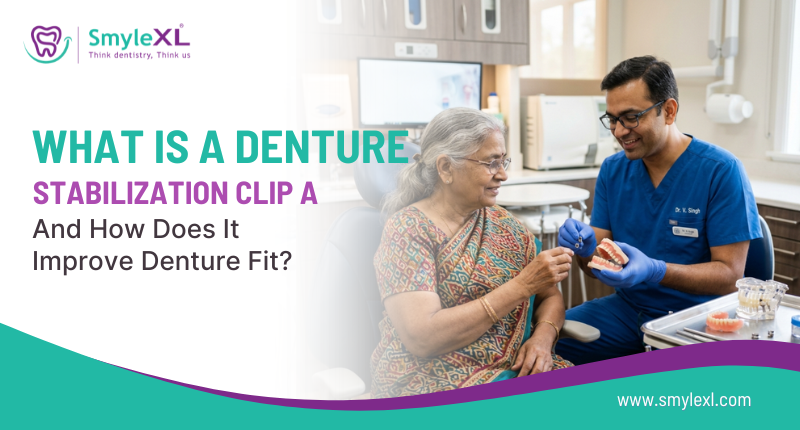 What Is a Denture Stabilization Clip and How Does It Improve Denture Fit?